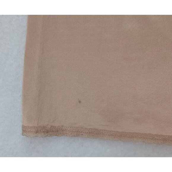 Vassarette Women's Skirt Half Slip Size Medium Beige Nylon - Picture 4 of 13